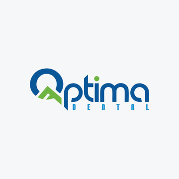 Optimal O Letter Logo Dental Logotype