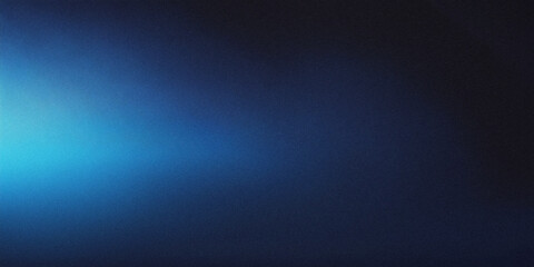 Dark Blue Smooth Gradient Background With Grainy Texture