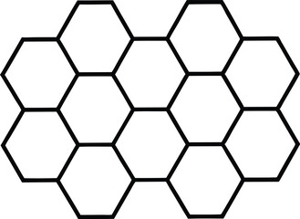 background with honeycomb