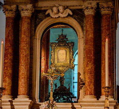 Manoppello, Abruzzo. The Holy Face