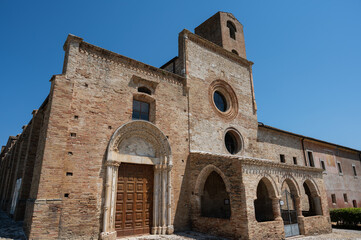 Morro D’Oro. Teramo. The church of Santa Maria di Propezzano