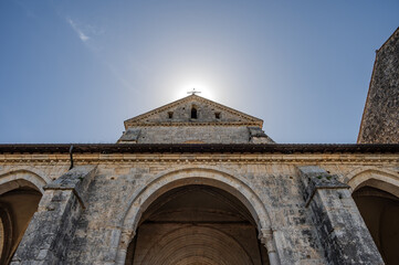 Obraz premium Veroli, Lazio. The Cistercian Abbey of Casamari.