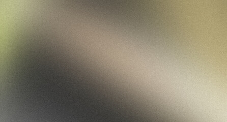 Obraz premium Gray green grainy gradient background poster backdrop noise texture webpage header wide banner design