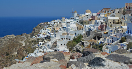 Greek Village of Oia Santorini