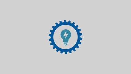 bulb setting Vector icon which is suitable for commercial work and easily modify or edit it
