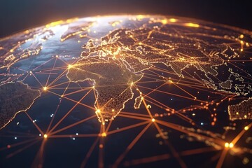 A Golden Network of Connections Encompassing the Earth