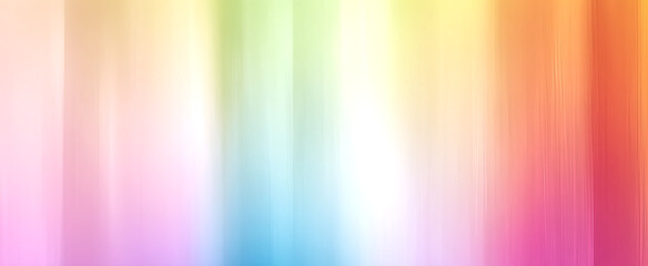 Obraz premium A vibrant rainbow gradient filling the background, with soft pas