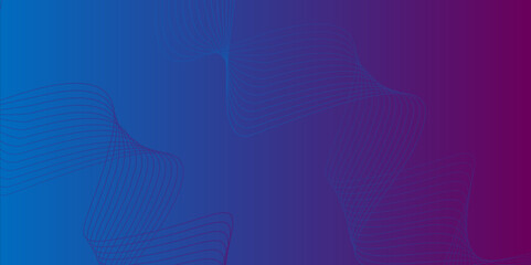 Abstract background, graphic wallpaper. Abstract background with curved wavy lines, Abstract blue flowing wave lines background. Modern glowing moving lines design. Vector illustration. 