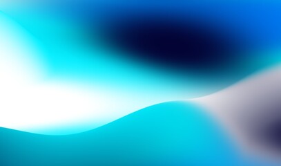 abstract blue white waves gradient color background