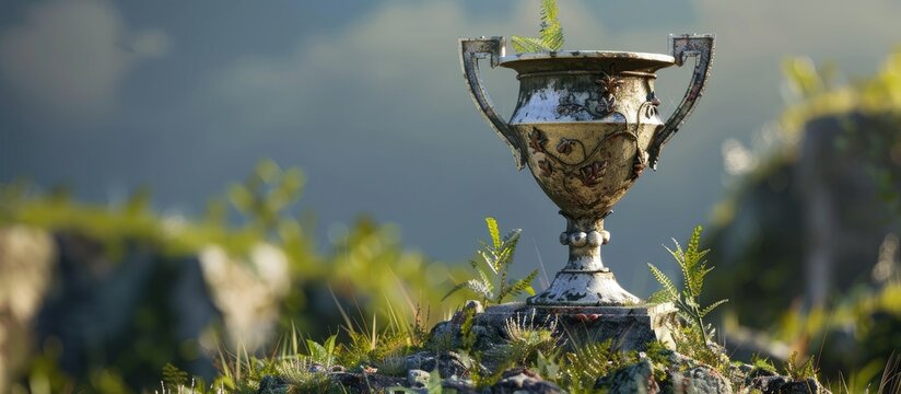 A Trophy So Old It Is Halfway Rustef