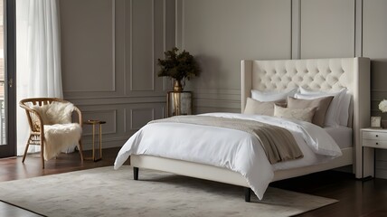 bedroom with bed