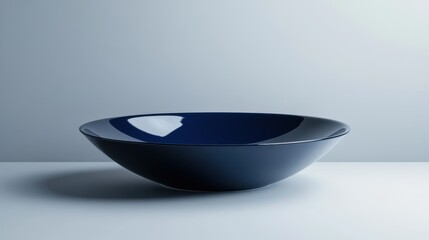 The Elegant Blue Ceramic Bowl