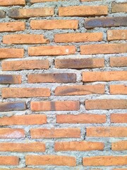 red brick wall