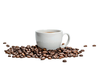 Clear High Definition Ultra HD Image of Coffee Mug Isolated on Transparent Background Featuring Detailed Design and Sharp Clarity Ideal for Food, Cooking, and Commercial Projects