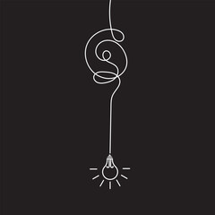 From complex to simple. Simplification of the optimization process, complex confusion. hand drawn in doodle style.  isolated on white background. vector illustration.