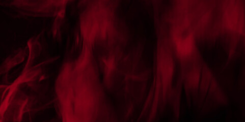 red smoke in dark background.Texture and desktop picture. red texture with colorful smoke, decorative and blurry fire motion one line, minimalistic art textures for making flyer and poster design.