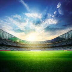 Stadium Background I Sports Green Stadium 
