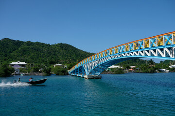 Puente de los enamorados, Providencia Island, Colombia