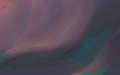 abstract background with waves