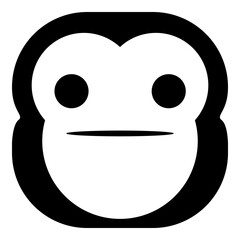 Monkey head emoji icon