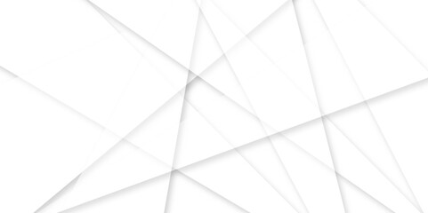 Tech abstract background with geometric lines and business concept modern geometric shapes, Abstract background with white and gray color technology modern background design.
