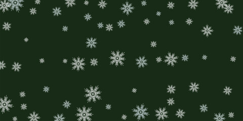 christmas background with snowflakes