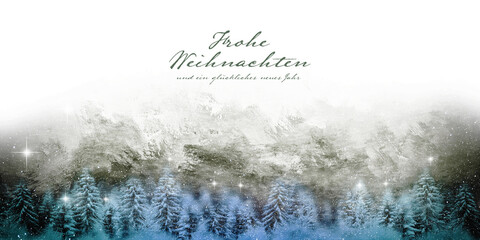 Weihnachts-Winterlandschaft #08054126E1