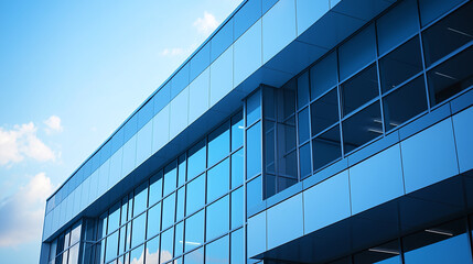 Fototapeta premium Office building, Business center building, Business and work, Windows