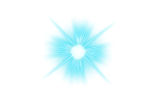 Starlight shine glow. Shining sun bright flash Special lens flar. Sparks and bright sparkles effect on transparent background, Light flare Glowing light explodes. 
