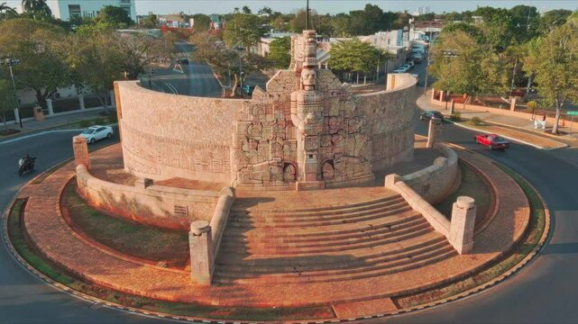 The Monument to the Caste War of the Yucatan is a large, stone monument located in the city of Merida, in the Mexican state of Yucatan. The monument was built to commemorate the Caste War of the
