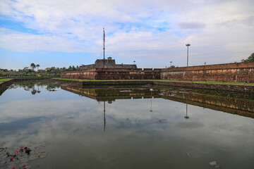 Obraz premium view of the old town of Hue, Wietnam