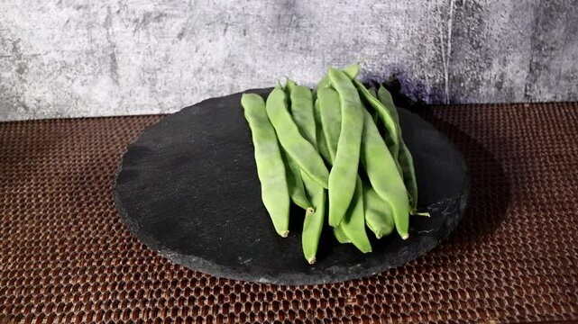 judias verdes  ecologicas sanas vegetal vegetariano