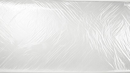 Transparent plastic film wrap texture background