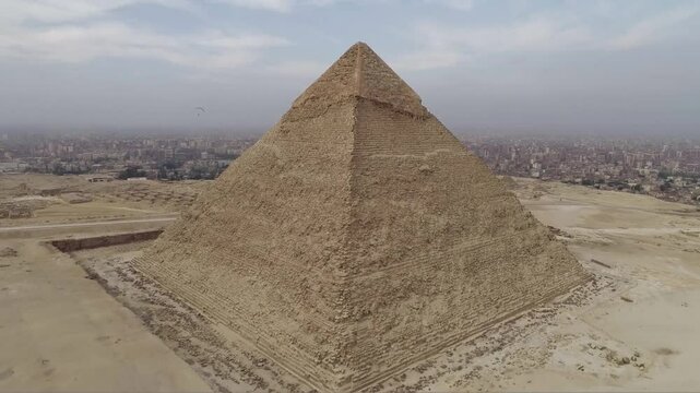Aerial Drone for Pyramids Egypt-Giza 12 Sep. 2024