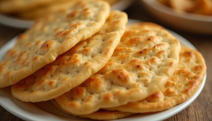 Deliciously goldenbrown flatbreads ready to be savored