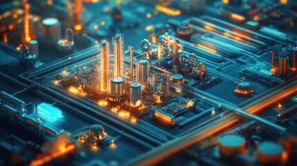 Smart factory with connected infrastructure