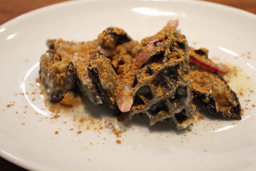 Italian cuisine: trippa Siciliana (Sicilian tripe)