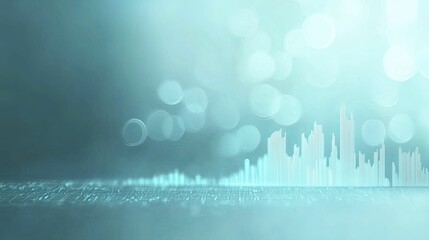 Risk-adjusted Portfolio Design for customized investment approaches, featuring a subtle teal backdrop that enhances visual appeal.