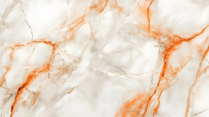 Marble, Marbled, Orange and White, Abstract Image, Texture, Pattern Background, Wallpaper, Cover and Screen for Smartphone, PC, Laptop, 9:16 and 16:9 Format