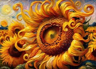 Girasoles en Campos Infinitos