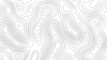 Contour line abstract background. Topographic map backdrop. Conditional geography scheme and the terrain path