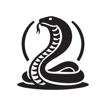 recommend clip art: Creative King Cobra Silhouette Vectors - Perfect for Wildlife Illustrations