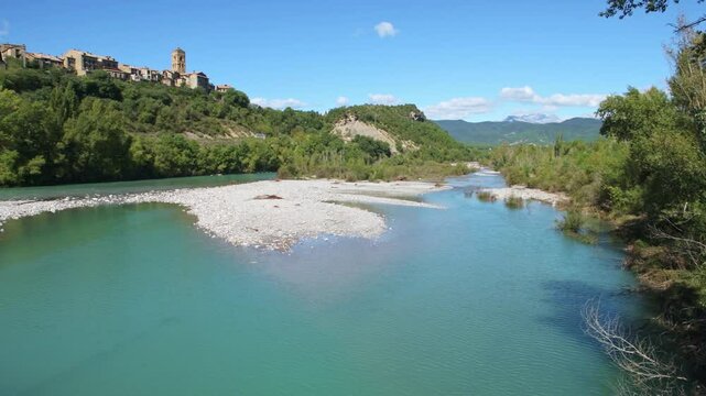 Old Town, Anisa, Aragon, Northern Spain