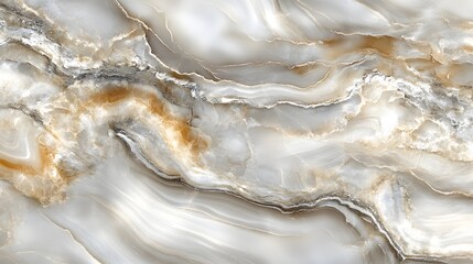 Obraz premium Marble, Marbled, Gold and White, Abstract Image, Texture, Pattern Background, Wallpaper, Cover and Screen of Smartphone, PC, Laptop, 9:16 and 16:9 Format