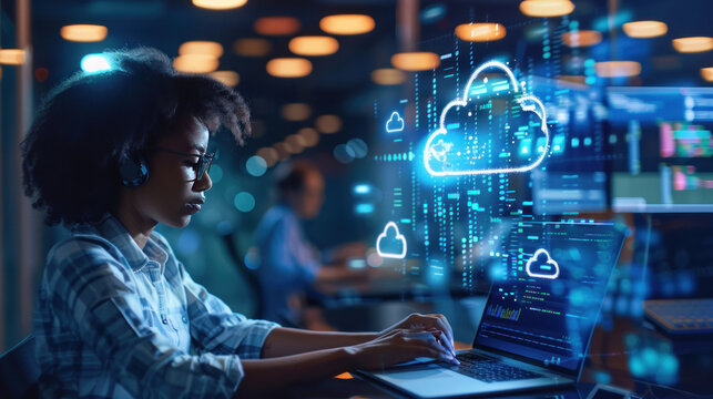 A discussion on how cloud computing is enabling the shift to remote work, increasing flexibility and team collaboration.