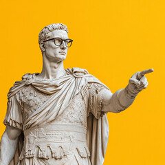 Julius Caesar statue
