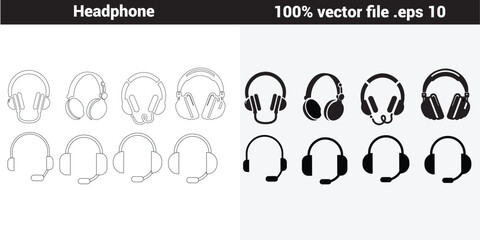 Headphone ear pod Art & Illustration