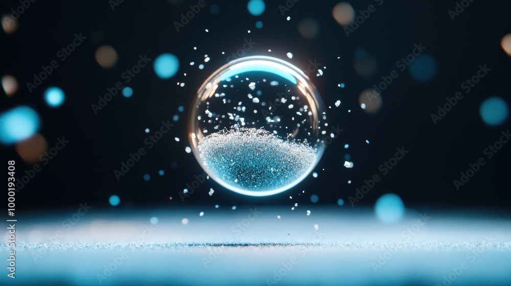 Poster a celestial orb, pulsating with light, appears as a cosmic enigma, its origin and purpose unknown to