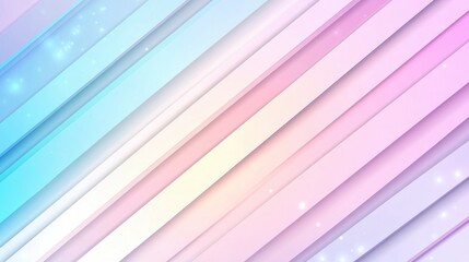 Fototapeta premium Abstract background with diagonal lines and pastel gradient colors