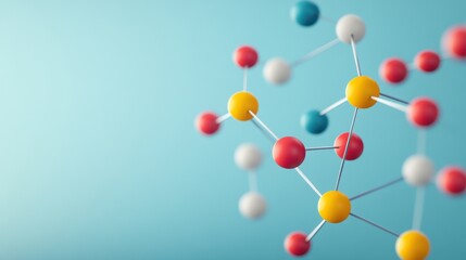 A colorful visual representation of different types of atomic bonds, highlighting their diverse nature.